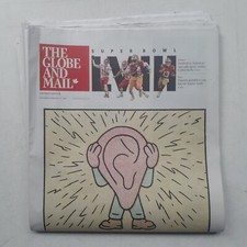 Feb 10 2024 Globe Mail Super Bowl Ukraine Drones Gildan Silence Noise Romantasy