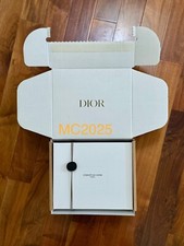 Dior gift box with wax stamp and mini cushion