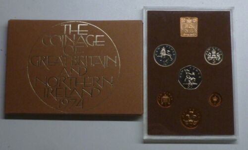 UK Official Royal Mint Proof Coin Year sets 1971 - 1982 Flat Pack type see menu - Picture 8 of 25