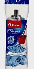 O-Cedar Microfiber Cloth Mop Refill, Blue 1 Count (Pack of 1) BRAND NEW SEALED