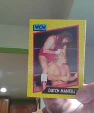 DUTCH MANTELL #79 TRADING CARD WCW Wrestling Vintage 1991 Impel 