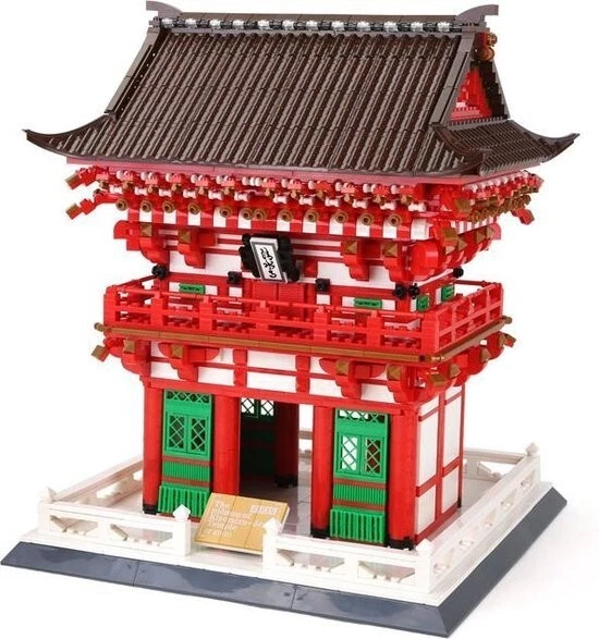 Wange Original The Niomon of Kiyomizu-Dera Temple of Kyoto Block Set 2409 pcs - Image 2 of 4