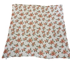 Floral Cotton Gauze Swaddling Blanket 50 x50