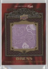 2009 Upper Deck Prominent Cuts Hollywood History Patrick Swayze #HH-24 5f2