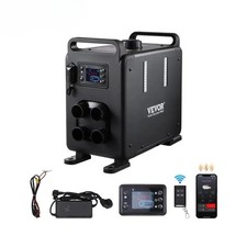 Diesel Heater Remote Control and Display Screen CO Alarm for Vehicles Garage