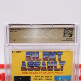 NES Nintendo SILENT ASSAULT - CGC PEDIGREE GRADED 9.6 A++! NEW & Factory Sealed!