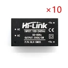 10pcs HLK-5M05 AC DC 220V to 5V 5W 5Watt Switching Down Power Module Converter