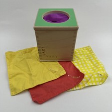 LOVEVERY Magic Wooden Tissue Box 3 Tissues Montessori Toy For Babies  Toddlers