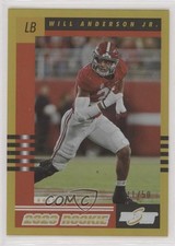 2023 Score 2003 Throwback Rookie Gold Zone 11/50 Will Anderson Jr #10 0nr3