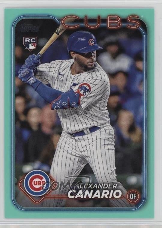 2024 Topps Series 2 Aqua Alexander Canario #452 Rookie RC 1b4h