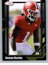 2026 Sage Low Series Black NCAA Football Singles (Pick Your Cards)