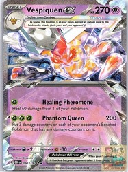 Vespiquen ex 096/197 Obsidian Flames Double Rare Holo