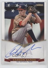 2012 Panini USA Baseball National Team 18U Signatures /349 Carson Sands Auto 0af