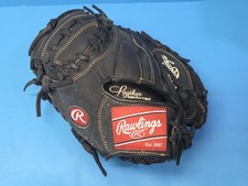 USA Rawlings Youth Renegade Hardball Catcher's Mitt 32.5in RCM325B Excellent