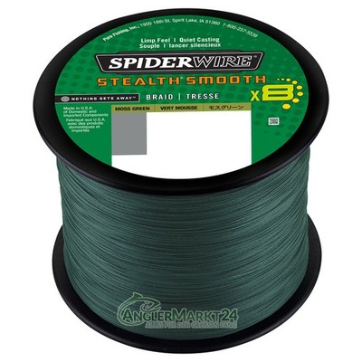 NEW Spiderwire Stealth SMOOTH 8 ab 50m alle Stärken & Farben starke Schnur Braid