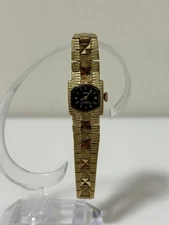 Chaika Vintage 1980's Mechanical Russian USSR Ladies Gold Plated AU  Watch 