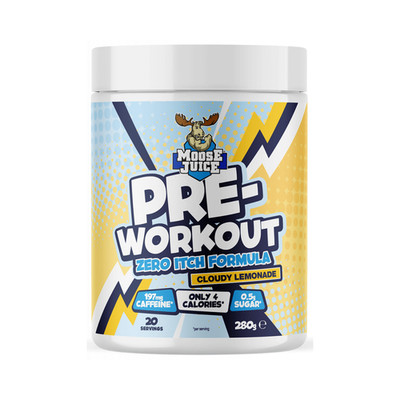 Muscle Moose Pre-Workout Zero Itch Formula - Pre-Workout - Pre-Workout Booster