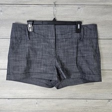 Guess Gray Dress Shorts Cotton Blend Women's Size 32