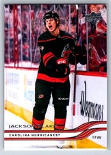 2025-26 Upper Deck Series 1 #25 Jackson Blake Carolina Hurricanes