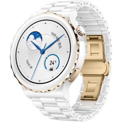 Fashion Metal Strap for Huawei GT3 Watch with Butterfly Clasp GT3 PRO