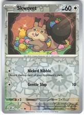 Skwovet 178/197 Fiamme Ossidiana Reverse Holo Carta Pokemon LP
