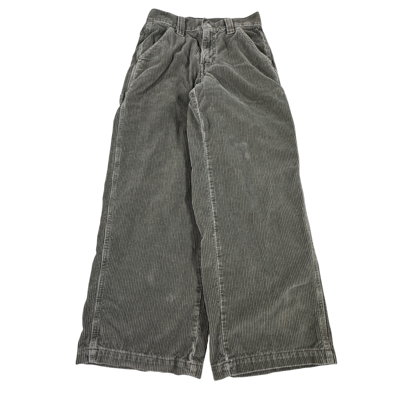 Vintage Levi's Dry Goods Kids Corduroy Carpenter Wide Leg Pants Size M 12 Baggy