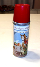 Original 1950's ROY ROGERS DALE EVANS THERMOS