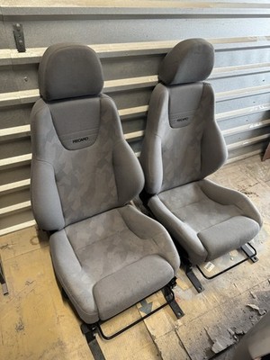 Recaro Sport Seats Pair model KBA 90513 Type IS 2000 Grey Cloth Porsche
