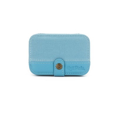 Knit Picks Buddy Short Needle Case Dusty Blue Knitting Needle Organizer