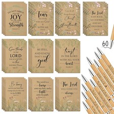 120 Pcs Mother's Day Christian Gift Bulk for Women Bible Verse Notebook Praye...