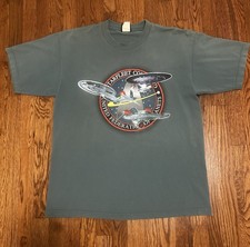 Vintage 1998 Star Trek Paramount Movie Shirt United Federation Of Planets XL