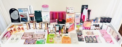 100+ Pc Mixed Makeup Perfume Skincare Lot Benefit Morphe Revlon