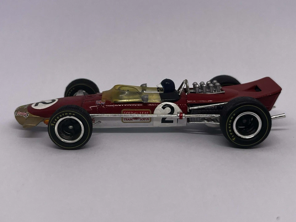 LOTUS 49B BELGIUM GP 1968 #2 QIARTZO 4007 J. OLIVIER 1/43 - Photo 2/4