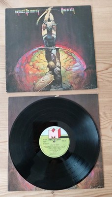 NAZARETH EXPECT NO MERCY 12'' LP 1977 MOUNTAIN RECORDS