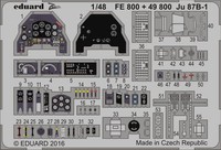 Eduard Accessories 49800 - 1:48 Ju 87B-1 For Airfix - Neu