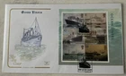GB QEII 2004 Ocean Liners Minisheet Cotswold FDC RMS Queen Mary SHS