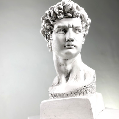 Handgefertigte David Art Skulptur, klassische Michelangelo Renaissance...