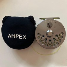 Ampex SK-Ⅲ Fly Reel with Line Near Mint Used freshwater fishing