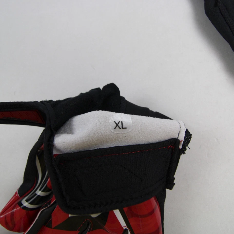 Guantes Under Armour Texas Tech Red Raiders - Receptor Hombre Negro/Rojo Nuevos Foto 4 de 4