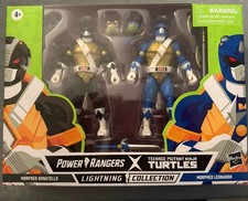 Hasbro Lightning Power Rangers TMNT TURTLE Morphed Donatello & Morphed Leonardo