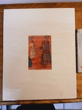 Contemporary History - Graphic Fashion Women's Fashion from 1948 with Huge Mat -L676