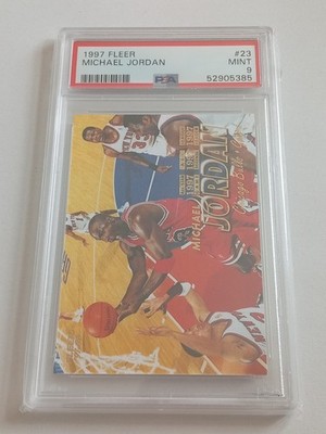 1997 Fleer Michael Jordan #23 PSA 9 Mint