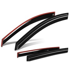 Fit 18-25 Honda Odyssey Glossy 4-Piece 3M Tape On Wind Rain Side Window Visors