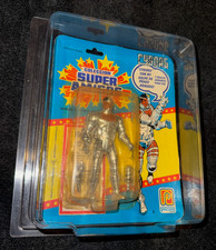 CYBORG DC Super Amigos Powers 1989 Argentina Pacipa Not Kenner NEW on CARD READ