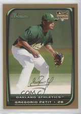 2008 Bowman Draft Gold Gregorio Petit #BDP54 xm0
