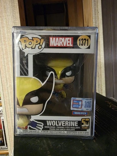 Funko Pop Wolverine Metallic NYCC 2024 Marvel 50 Years Limited 1000 Pieces #1371