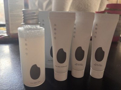 House of Dohwa Rice Bran Powder Wash & Toner & Moisturizer & Mask Travel Set
