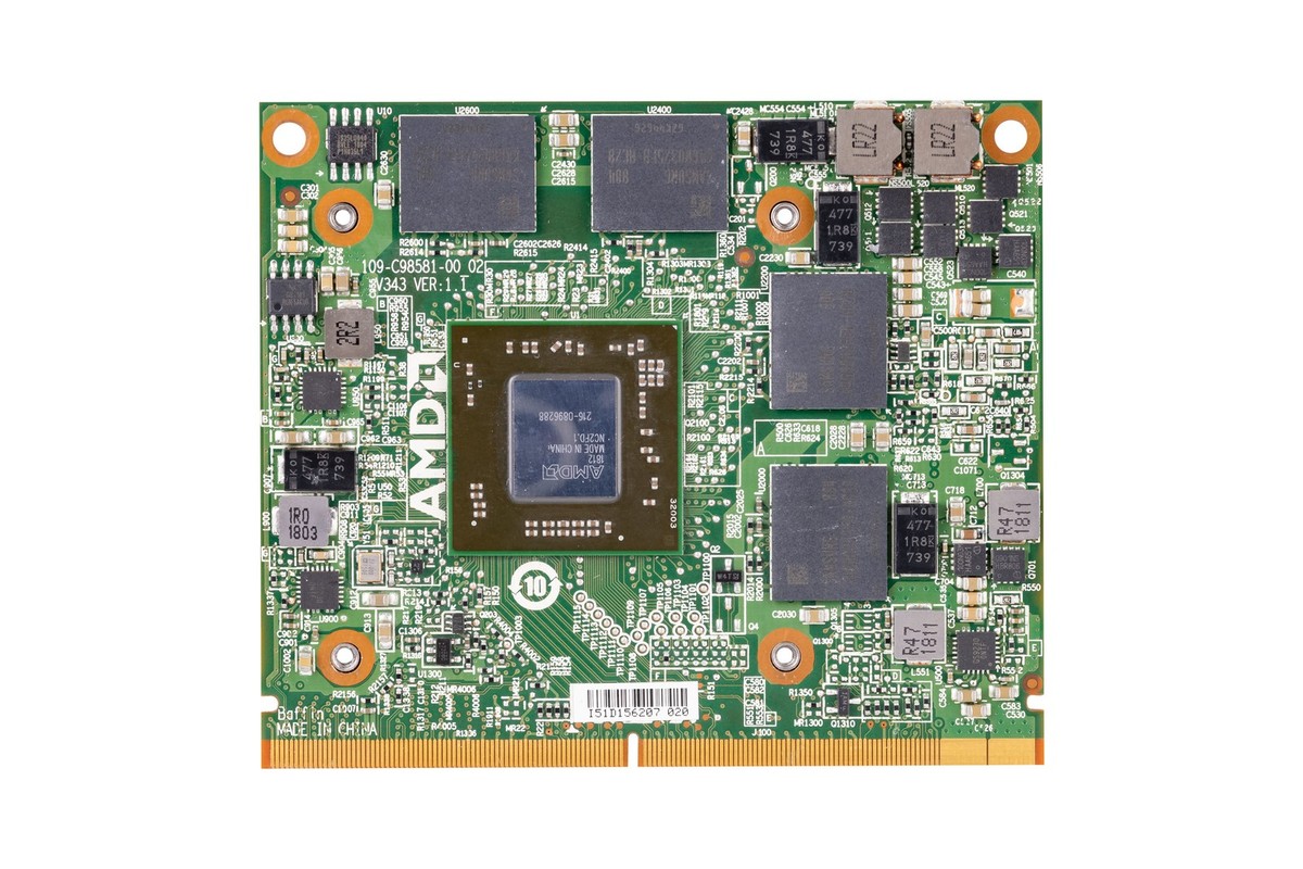 GPU AMD Radeon Pro WX 4150 4GB HDMI DP MXM