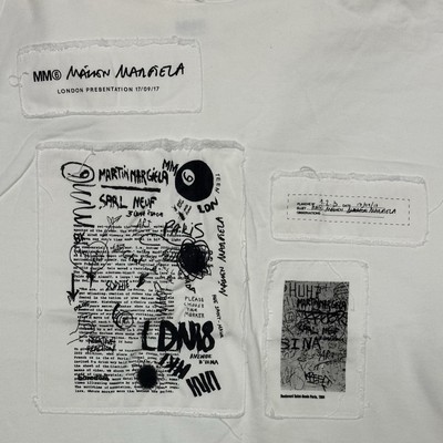 MM6 MAISON MARGIELA Spring Summer 2018 Drawings Street Art Dress