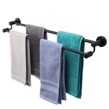 Double Bath Towel Bar - Thicken SUS304 Stainless Steel Towel Rack for Bathroo...